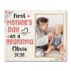 Personalized Grandma Canvas Prints - Gift for - Fist Mother’s Day