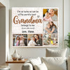 Personalized Grandma Canvas Prints - Gift for - The World’s Best Belong