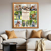 Personalized Grandma Definition Canvas A Woman Who Gives Best Hugs Custom Photo Wall Art Mother’s Day Birthday Gift