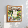 Personalized Grandma Definition Canvas A Woman Who Gives Best Hugs Custom Photo Wall Art Mother’s Day Birthday Gift