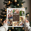 Personalized Home Is Where Love Resides Canvas Custom Family Wall Art Christmas Gift