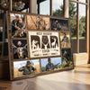 Personalized Hunting Dad Canvas Prints - Gift - Custom Photo Best Buckin Ever