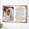 Personalized I Fell In Love With You Canvas Wall Art Custom Photo Couple Anniversary Gift For Husband And Wife