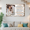 Personalized I Fell In Love With You Canvas Wall Art Custom Photo Couple Anniversary Gift For Husband And Wife