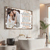 Personalized I Fell In Love With You Canvas Wall Art Custom Photo Couple Anniversary Gift For Husband And Wife