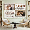 Personalized If I Had My Life To Live Over Again Canvas Wedding Anniversary Gift For Husband And Wife Together Custom