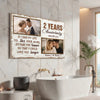 Personalized If I Had My Life To Live Over Again Canvas Wedding Anniversary Gift For Husband And Wife Together Custom