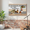 Personalized Life Is Better With Dachshund Canvas Custom Photo Wall Art Gift For Dog Dad Mom Father’s Day or Mother’s