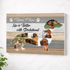 Personalized Life Is Better With Dachshund Canvas Custom Photo Wall Art Gift For Dog Dad Mom Father’s Day or Mother’s