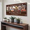 Personalized Love Builds A Happy Home Canvas Wall Art Custom Family Photo Collage Gift For Multi-Generation