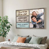 Personalized Love You Then Canvas - Custom Photo & Name Couple Wall Art