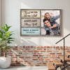 Personalized Love You Then Canvas - Custom Photo & Name Couple Wall Art