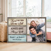 Personalized Love You Then Canvas - Custom Photo & Name Couple Wall Art