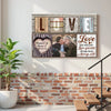 Personalized Love You Then Still Canvas - Custom Couple Wall Art Anniversary Gift