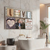 Personalized Love You Then Still Canvas - Custom Couple Wall Art Anniversary Gift