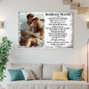 Personalized Marriage Prayer Canvas Wall Art Custom Photo Couple Anniversary Husband And Wife Romantic Gift