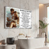 Personalized Marriage Prayer Canvas Wall Art Custom Photo Couple Anniversary Husband And Wife Romantic Gift