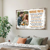 Personalized Marriage Prayer Lord Helps Us To Remember Canvas Wall Art Custom Photo Couple For Husband And Wife