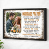 Personalized Marriage Prayer Lord Helps Us To Remember Canvas Wall Art Custom Photo Couple For Husband And Wife
