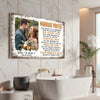 Personalized Marriage Prayer Lord Helps Us To Remember Canvas Wall Art Custom Photo Couple For Husband And Wife