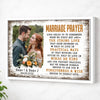 Personalized Marriage Prayer Lord Helps Us To Remember Canvas Wall Art Custom Photo Couple For Husband And Wife