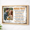 Personalized Marriage Prayer Lord Helps Us To Remember Canvas Wall Art Custom Photo Couple For Husband And Wife