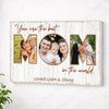 Personalized Mom Canvas Prints - Gift for - You Are The Best In World - No Frame / 12x9