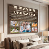 Personalized Mom For Every Time We Forgot To Say Thank You Canvas Wall Art Custom Photo Gift Mother Mother’s Day