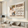 Personalized Mom No Matter How Big I Get Canvas Custom Photo Wall Art Mother’s Day Gift For Mommy