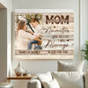 Personalized Mom No Matter How Big I Get Canvas Custom Photo Wall Art Mother’s Day Gift For Mommy