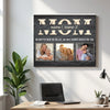Personalized Mom No Matter How Big We Get Canvas Wall Art Custom Photo Gift For Mother’s Day And Birthday Form Son
