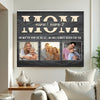 Personalized Mom No Matter How Big We Get Canvas Wall Art Custom Photo Gift For Mother’s Day And Birthday Form Son