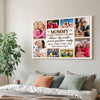 Personalized Mom Thanks For Being Our Hero Canvas Wall Art Custom Photo Appreciation Decor Mother’s Day Gift