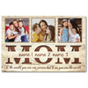 Personalized Mom To The World You Are One Person Canvas Wall Art Custom Photo Gift For Mommy From Your Children