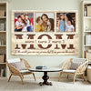 Personalized Mom To The World You Are One Person Canvas Wall Art Custom Photo Gift For Mommy From Your Children