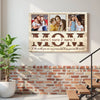 Personalized Mom To The World You Are One Person Canvas Wall Art Custom Photo Gift For Mommy From Your Children