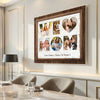 Personalized Mom We Love You Canvas Wall Art Custom Photo Gift For Home Decor Mother’s Day Birthday