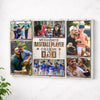 Personalized My Favorite Baseball Players Calls Me Dad Canvas Wall Art Custom Photo Collage Father’s Day Gift Fun