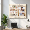 Personalized My First Year 2026 Canvas Custom Photo Birthday Keepsake for Baby