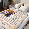 Personalized Old Couple Blanket Custom Photo Anniversary Memory Gift Mom And Dad From Kids