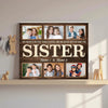 Personalized Sister Canvas Custom Photo Gift for Big from Brother or Birthday Christmas Present