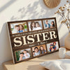 Personalized Sister Canvas Custom Photo Gift for Big from Brother or Birthday Christmas Present