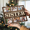 Personalized Sister Canvas Custom Photo Gift for Big from Brother or Birthday Christmas Present