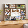 Personalized Soccer Family Canvas Prints - Custom Photo Collage - A Little Bit Of Crazy