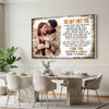 Personalized The Day I Met You Canvas Wall Art Custom Photo Anniversary For Husband And Wife Romantic Gift Couple