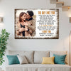 Personalized The Day I Met You Canvas Wall Art Custom Photo Anniversary For Husband And Wife Romantic Gift Couple