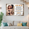 Personalized The Day I Met You Canvas Wall Art Custom Photo Anniversary For Husband And Wife Romantic Gift Couple