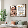 Personalized The Day I Met You Canvas Wall Art Custom Photo Anniversary For Husband And Wife Romantic Gift Couple