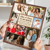 Personalized To My Bestie Canvas Custom Photo Wall Art Gift for Best Friends and BFFs