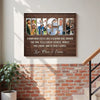 Personalized Uncle Canvas Custom Photo Wall Art Father’s Day Gift For Who Loves Like A Second Father